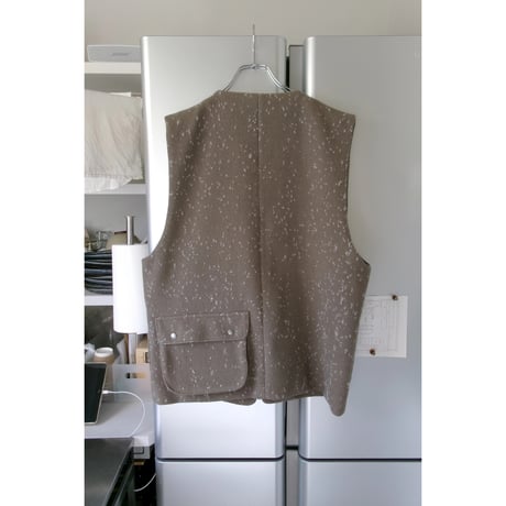 TOZAOU / Roulette Vest *Khaki gray