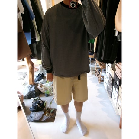 EVCON/ NYLON CLIMBING SHORTS *BEIGE