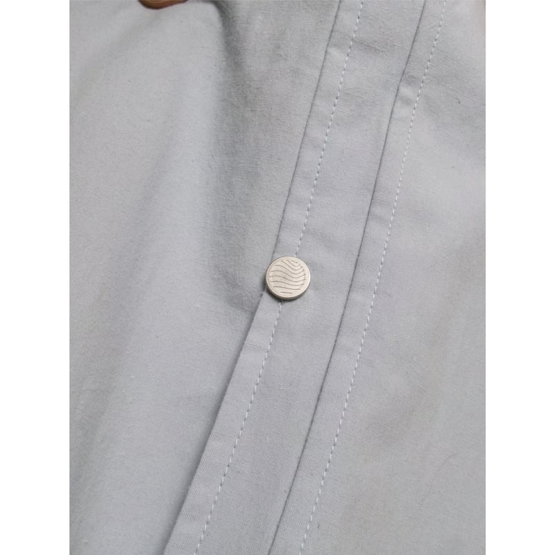 NVRFRGT / PANELLED LONG SLEEVE SHIRT *SAX | AVET