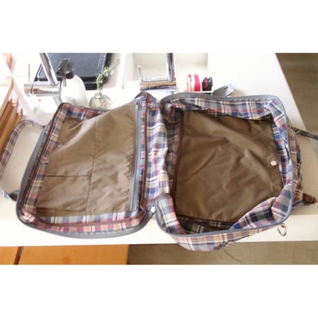 [実店舗限定アイテム(SOLDOUT)]  ABELIA EDWARD GOUCHA / STRIDE BAG AVET EXCLUSIVE  *BLUE CHECK