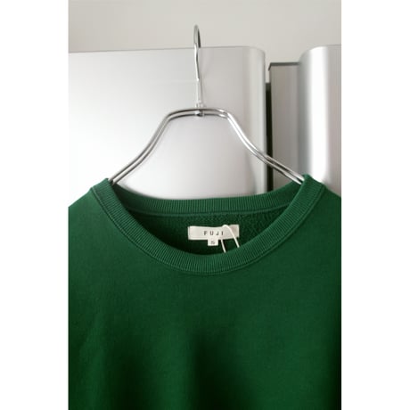 FUJI /  crew neck sweat *green