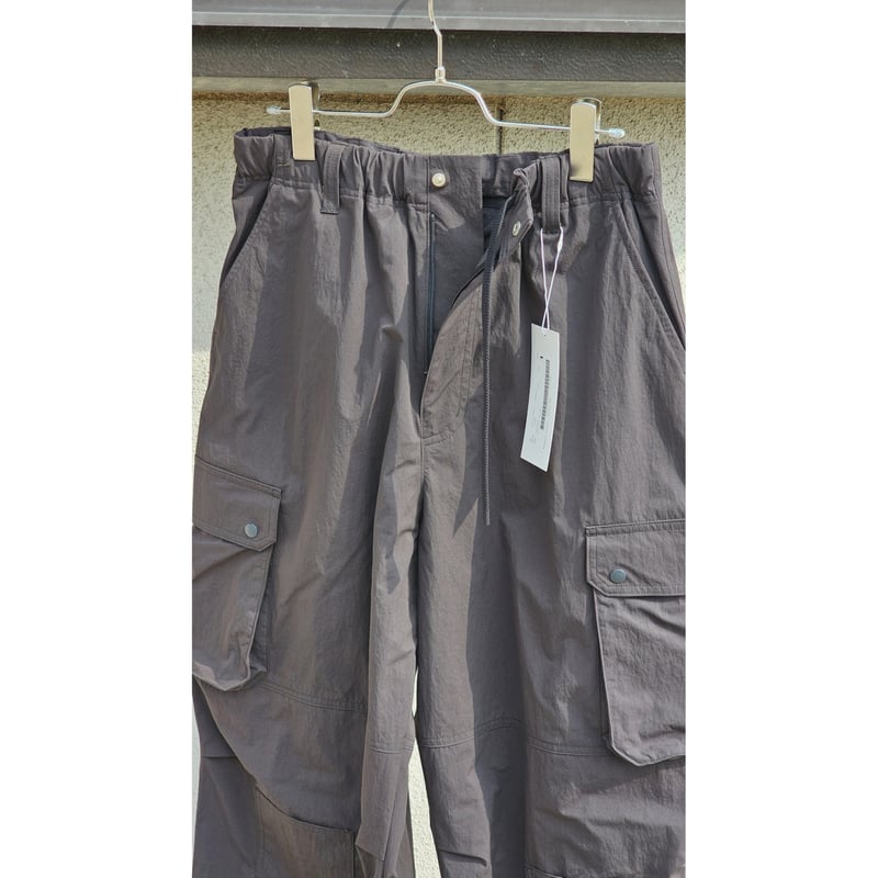 【新品未使用】MY_ NYLON CARGO PANTS[SUMI] MY_ NYLON CARGO PANTS[SUMI]