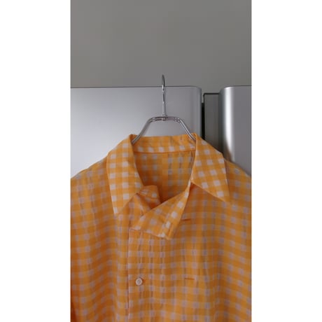 TOZAOU / Cock Lining Shirt *Red