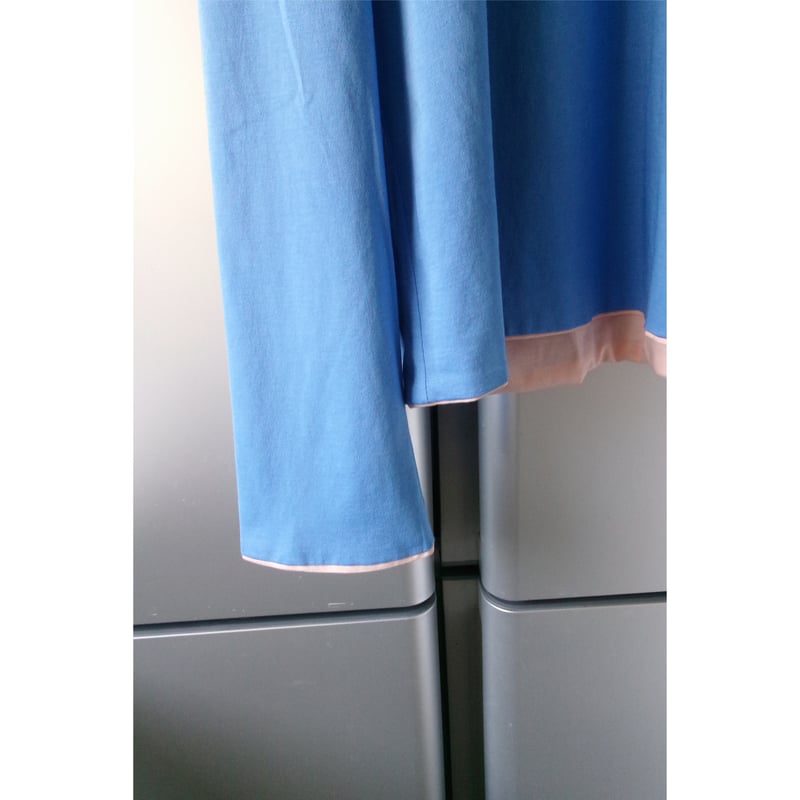 OLD FOLK HOUSE / Reversible Long-Sleeve *Blue &