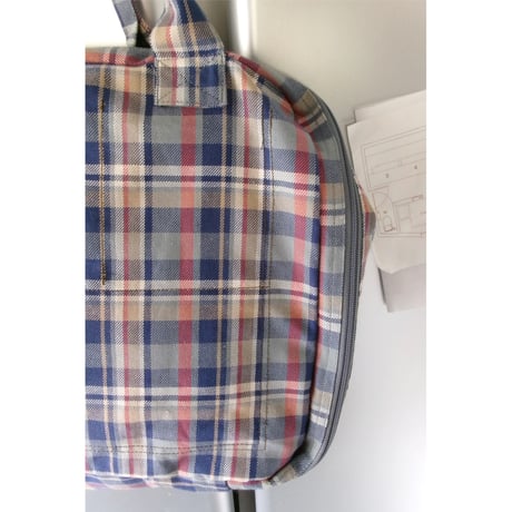 [実店舗限定アイテム(SOLDOUT)]  ABELIA EDWARD GOUCHA / STRIDE BAG AVET EXCLUSIVE  *BLUE CHECK