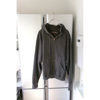 ABELIA EDWARD GOUCHA / CLASSIC ZIP HOODIE *CHARCOAL