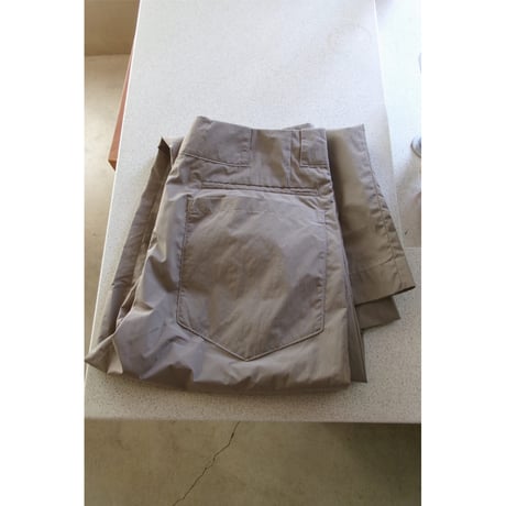 ABELIA EDWARD GOUCHA / BASEBALL SLACKS(NYLON) *BEIGE