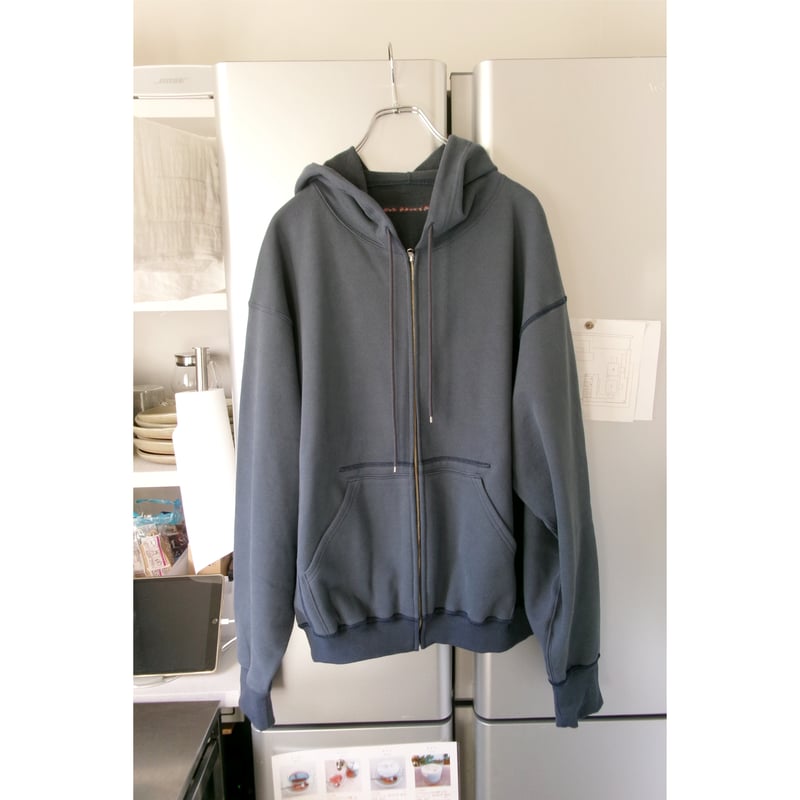 ABELIA EDWARD GOUCHA / CLASSIC ZIP HOODIE *BLUE