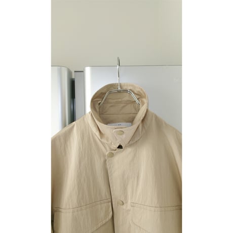 MY___ /  OVERSIZED WORK BLOUSON *BEIGE