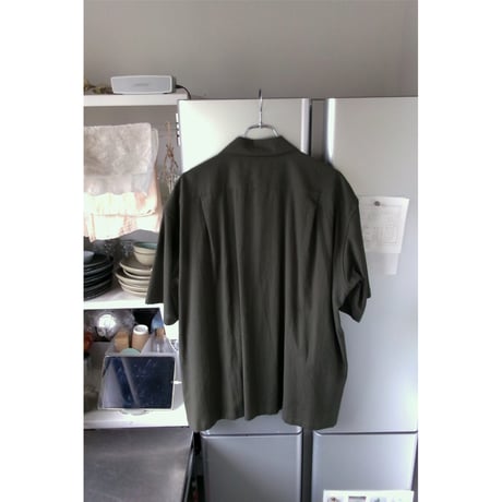 YOKO SAKAMOTO / UTILITY S/S SHIRT *OLIVE