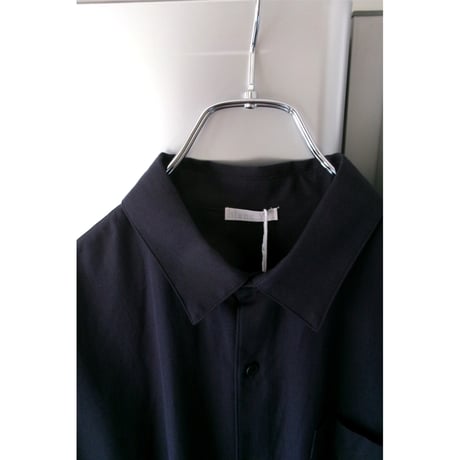 Blanc YM / Soft Oxford Half Shirts *NAVY