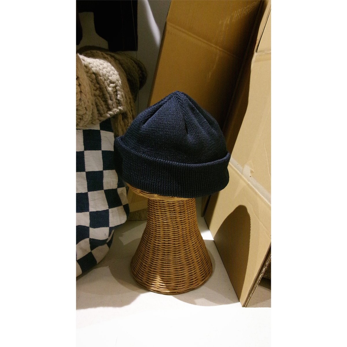 YOKO SAKAMOTO / YS-KNIT-CAP-PA KNIT BIG WATCH(P