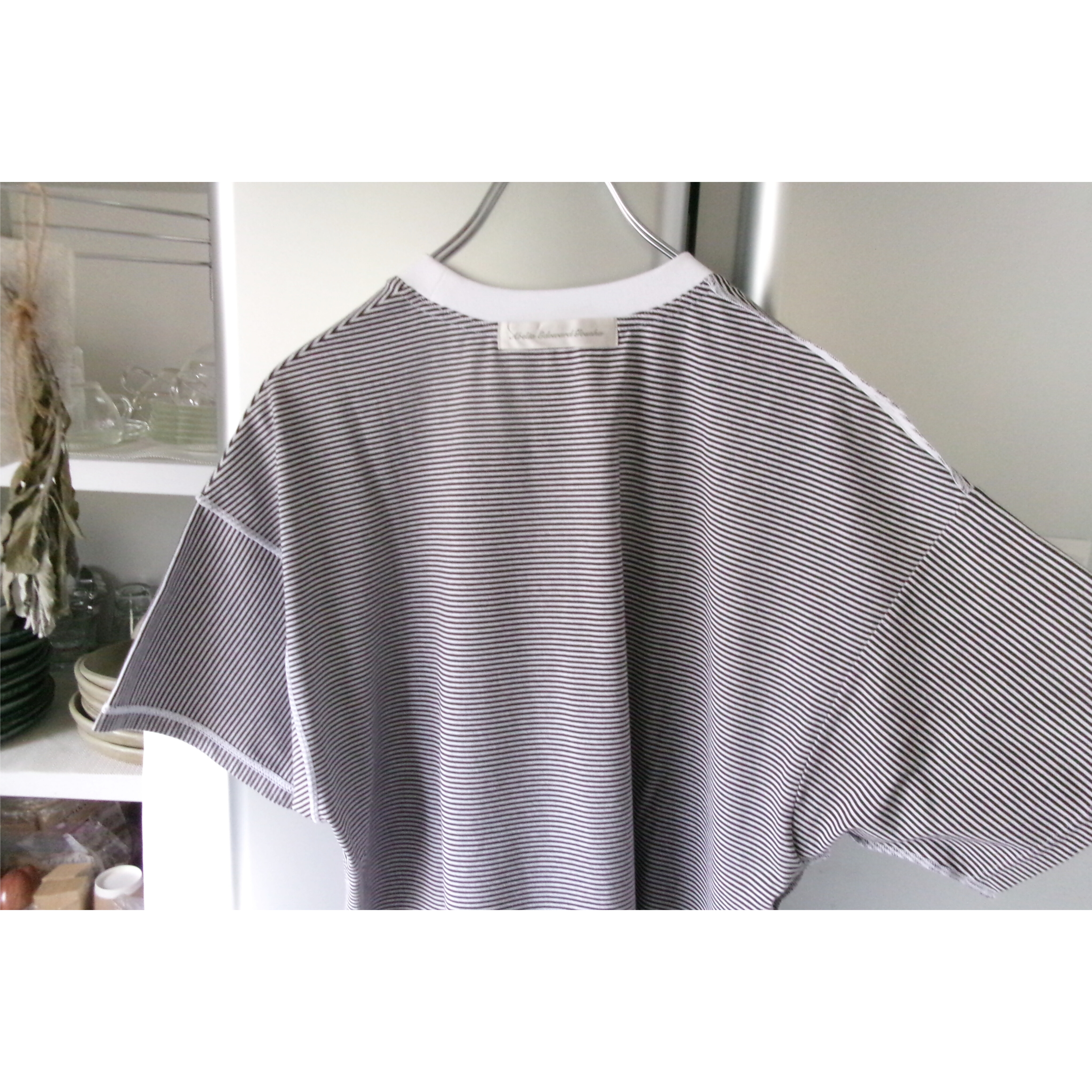 ABELIA EDWARD GOUCHA / CLASSIC T-SHIRT BORDER *