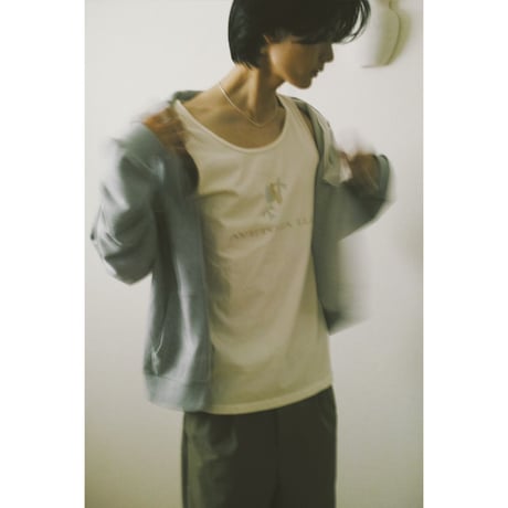 [別注] TOZAOU for AVET / Corporate Tank (garment dye) *Cream