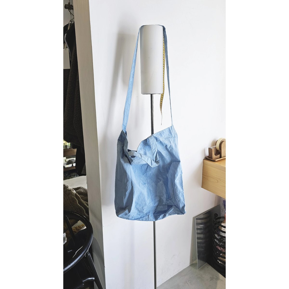 最終価格 YOKO SAKAMOTO リサーチャーバッグ sky blue YOKO SAKAMOTO - 【残りわずか】Researcher Bag(SKY BLUE) | ACRMTSM