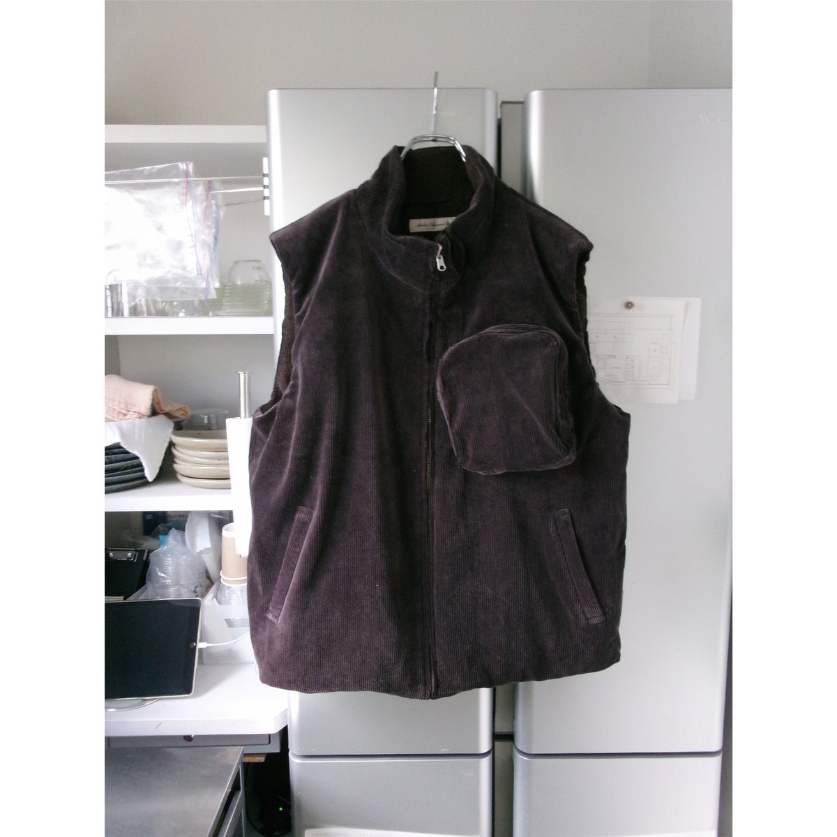 ABELIA EDWARD GOUCHA / MINIBAG VEST CORDUROY *B