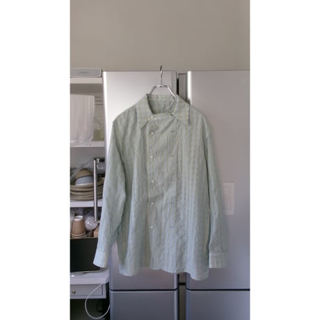 TOZAOU / Cock Lining Shirt *Blue