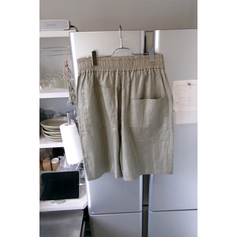 ABELIA EDWARD GOUCHA / SHIFTED SHORTS *KHAKI |