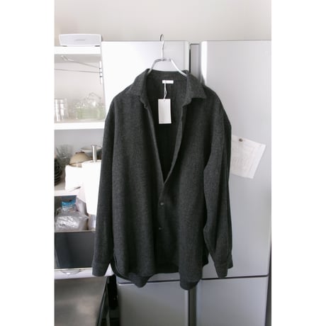 ジャケット・アウター Blanc YM Wool Pile Oversize Single Coat Blanc YM Wool Pile Oversize Single Coat