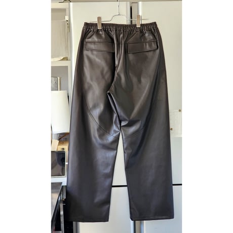 ●OLD FOLK HOUSE / Oval - Vegan Leather *DARK BROWN