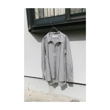 ABELIA EDWARD GOUCHA / FOME SHIRTS resort stripe *NAVY