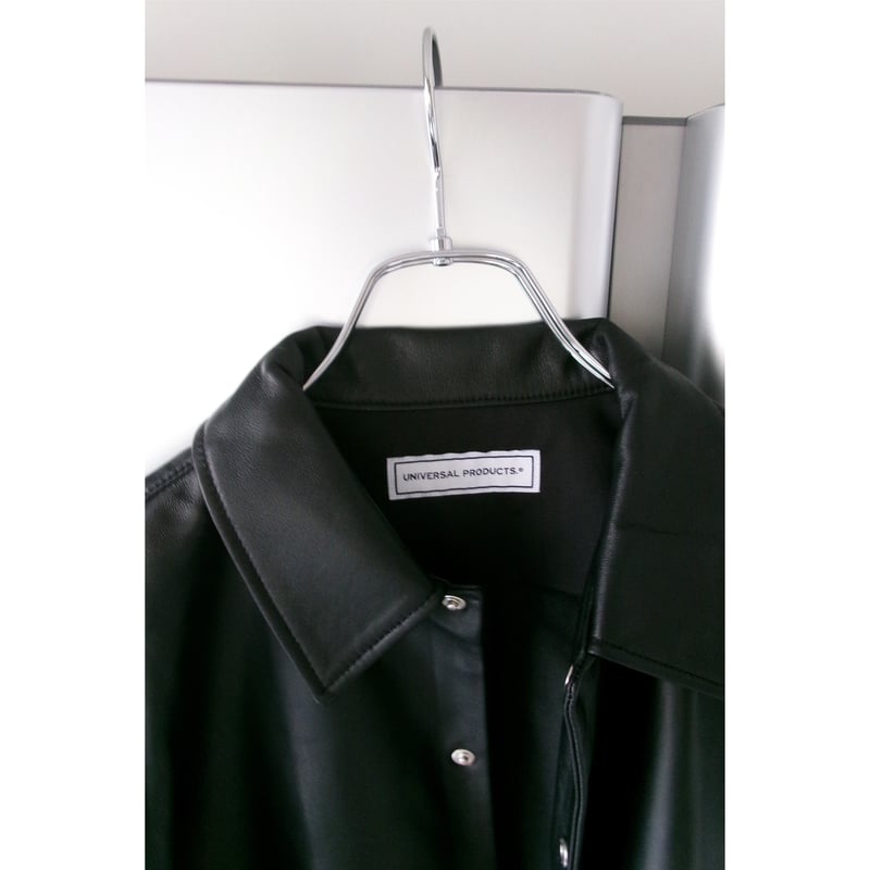 ジャケット・アウター Universal Products Leather Shirts Jacket UNIVERSAL PRODUCTS - レザーシャツ - LEATHER SHIRTS JACKET
