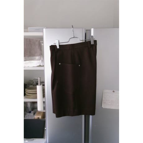 TOZAOU / [別注] Miton shorts *Dark Brown