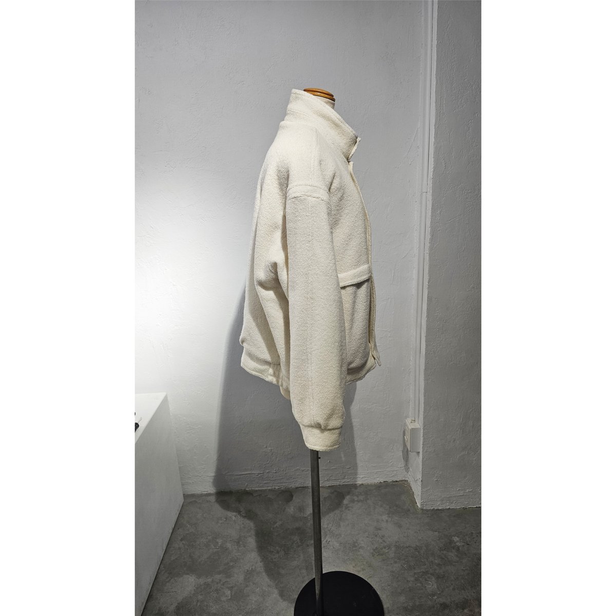 ○ABELIA EDWARD GOUCHA / CREAMMAN JACKET *IVORY