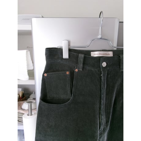 ABELIA EDWARD GOUCHA / ECHO PANTS CORDUROY *GREEN