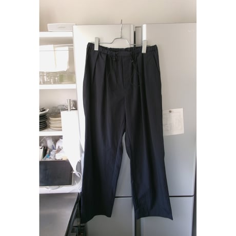 Blanc YM / NYLON SPINDLE PANTS *Navy