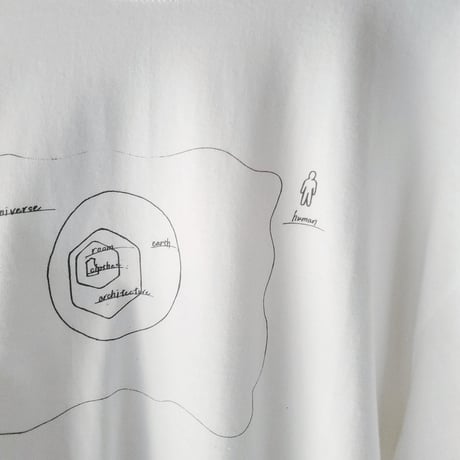 TOZAOU / View Long Sleeve *white