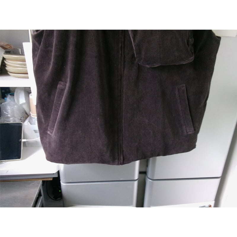 ABELIA EDWARD GOUCHA / MINIBAG VEST CORDUROY *B