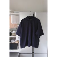 YOKO SAKAMOTO / BOX TUBE POLO *NAVY