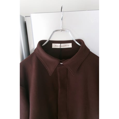 ABELIA EDWARD GOUCHA / LS POLO  *BROWN
