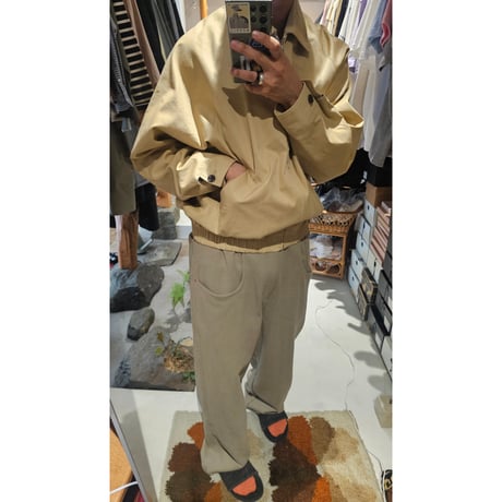 ABELIA EDWARD GOUCHA / ECHO PANTS SWEAT *BEIGE