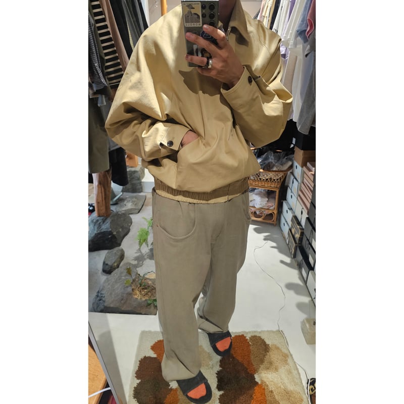 ABELIA EDWARD GOUCHA / ECHO PANTS SWEAT *BEIGE