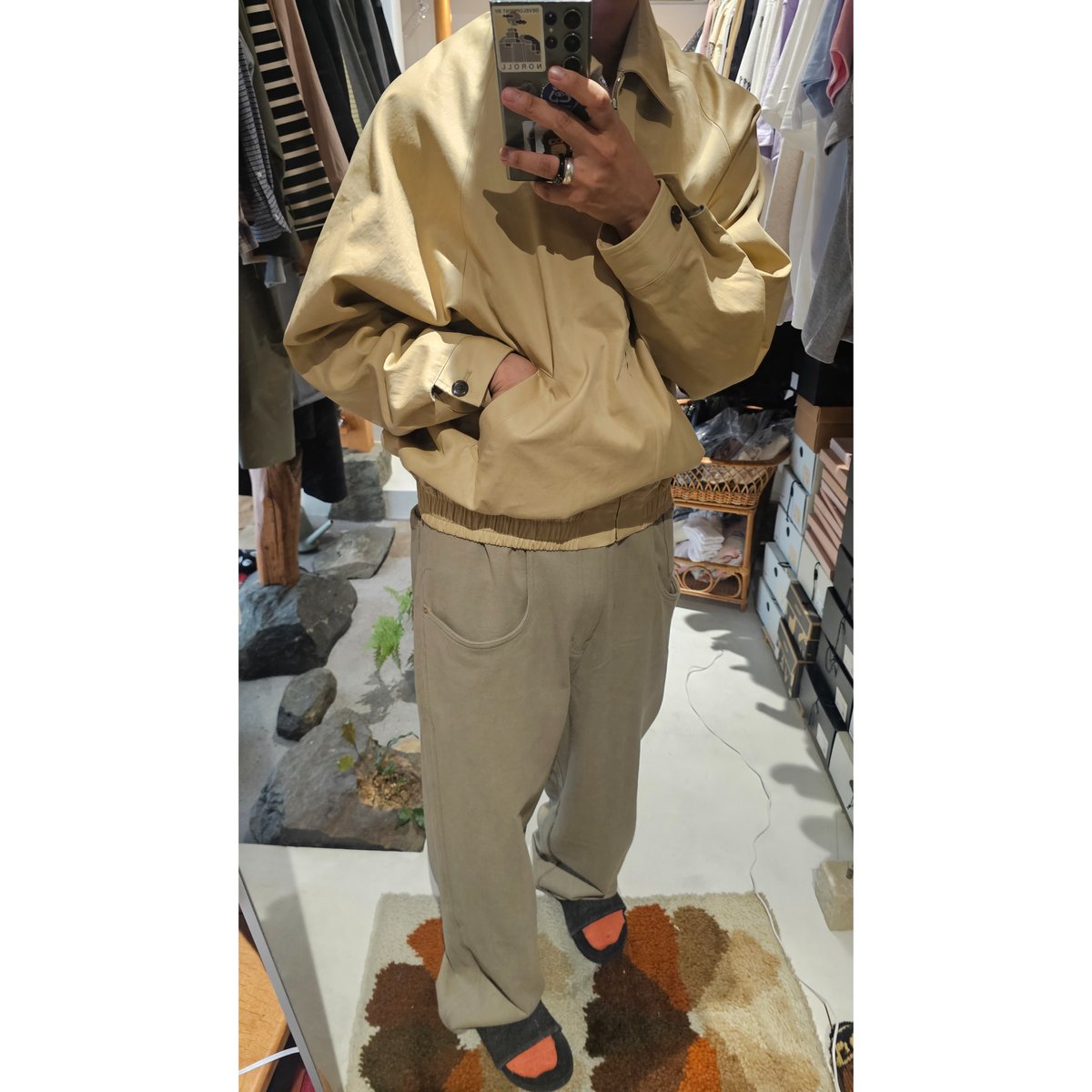 abelia edoward goucha pina slacks 別注ver abelia edoward goucha pina slacks 別注ver