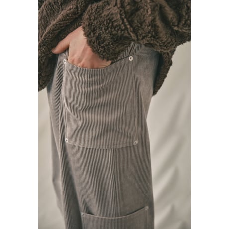 TOZAOU / Bay Window Pants *Gray