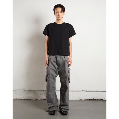 NVRFRGT / HALF SLEEVE T-SHIRT *BLACK