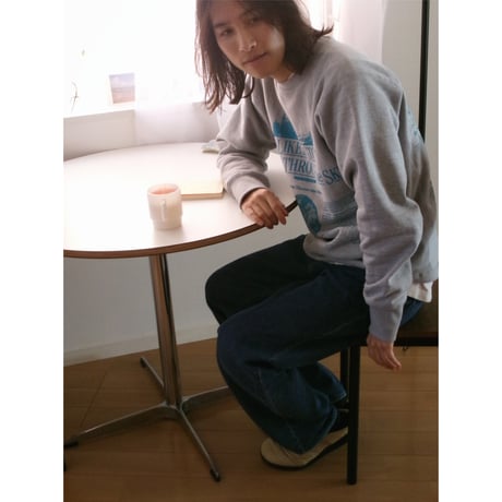 [別注] HIDAKA / STEINER TEE AWAJI *GRAY