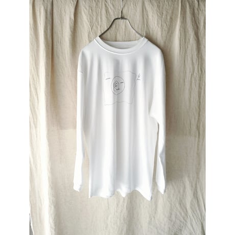 TOZAOU / View Long Sleeve *white