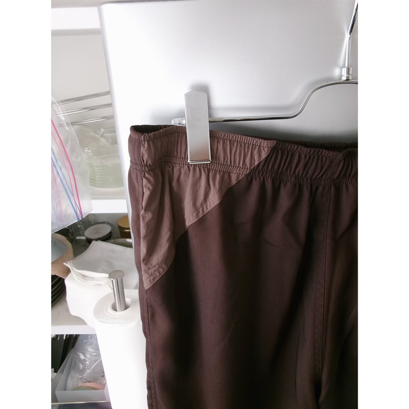 ABELIA EDWARD GOUCHA / CLUB TRUNK PANTS *BROWN