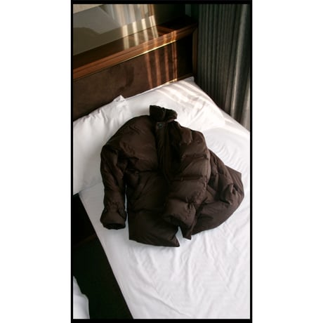 YOKO SAKAMOTO / DOWN BIG JACKET  *BROWN