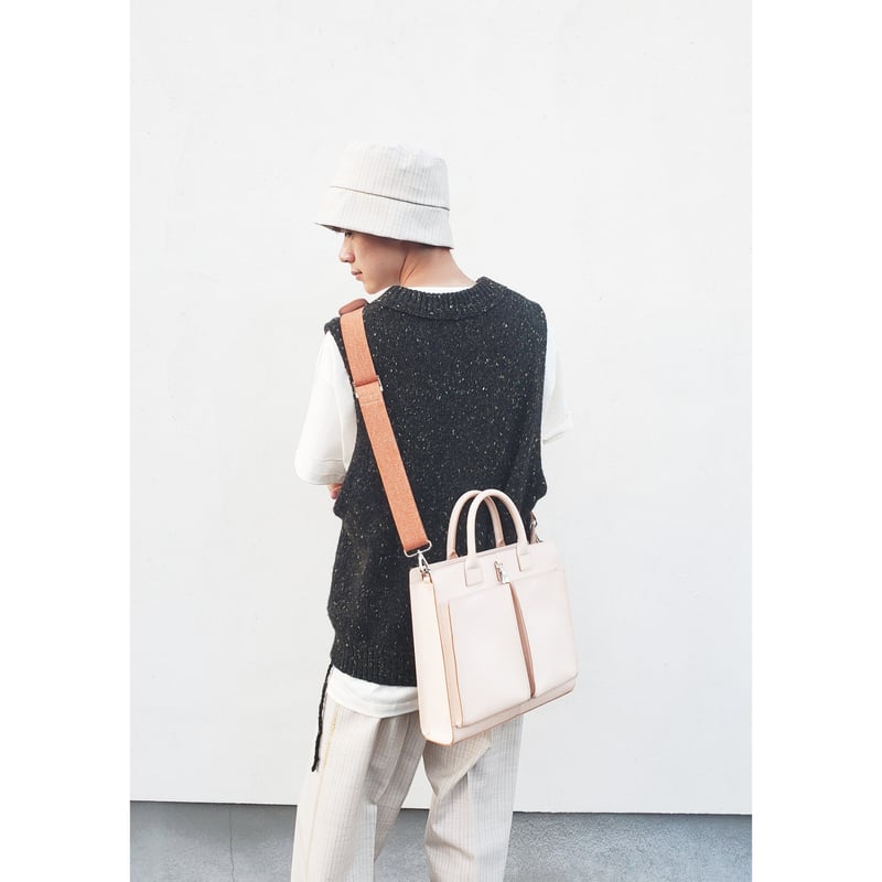 Rich I / M.RECTANGLE [LEATER HELMET BAG・MEDIUM] 