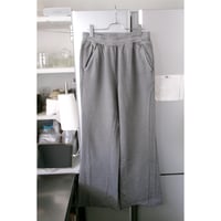 Rich I / WIDE FLARE SWEAT PANTS *BLACK