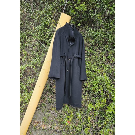 TOZAOU / Stand Collar Coat *BLACK