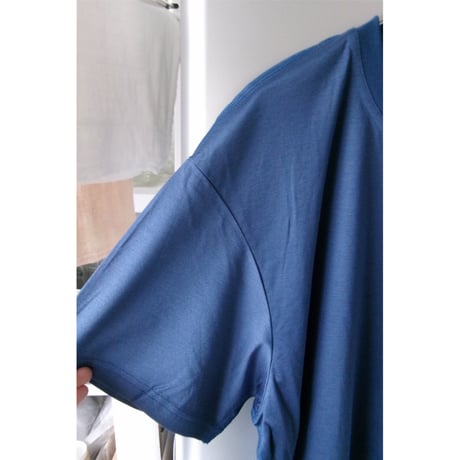 ABELIA EDWARD GOUCHA / CLASSIC T-SHIRT Smooth *BLUE