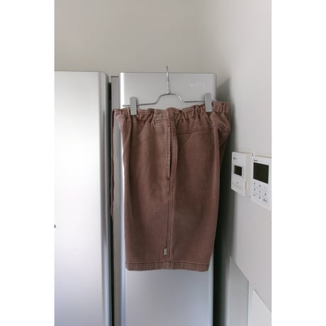 EVCON/ COTTON BEACH SHORTS *BROWN