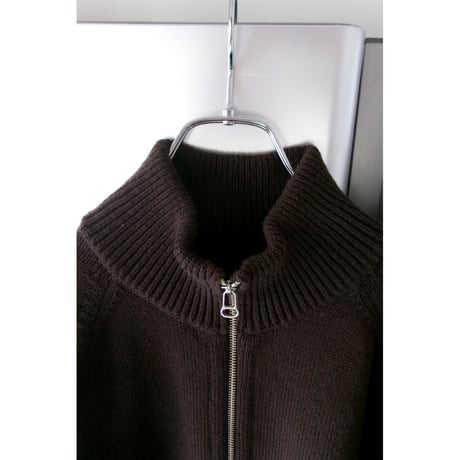 YOKO SAKAMOTO / DRIVERS KNIT *BROWN