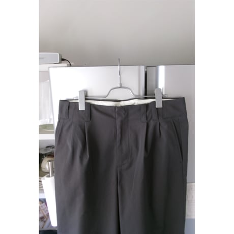 [LIMITED ITEM] ABELIA EDWARD GOUCHA / BASEBALL SLACKS *CHARCOAL